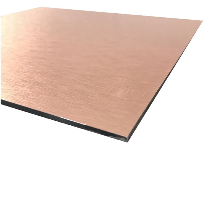 4*8ft Brushed Surface Aluminum Foil Composite Panel Display Signage ACP Sheet