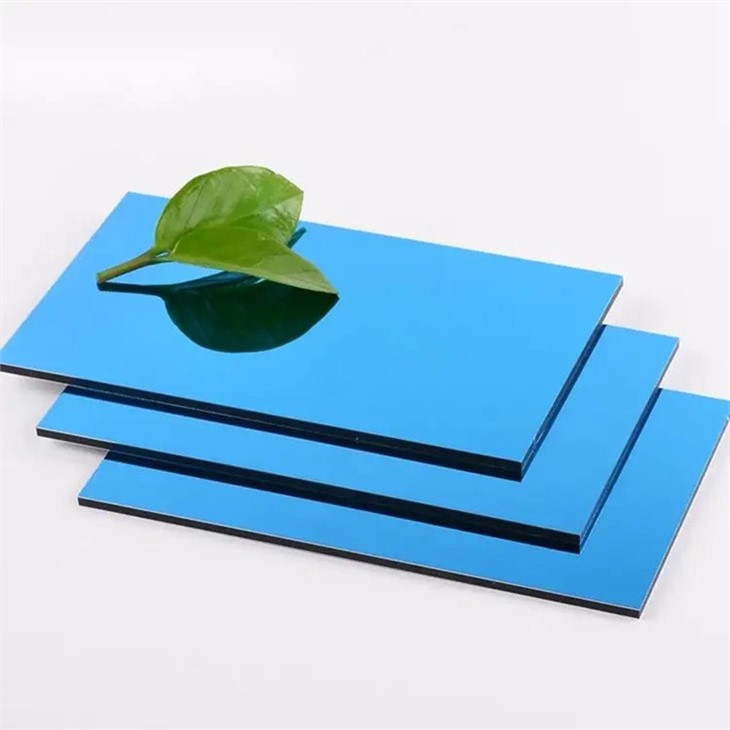 High Grade Mirror Series Decorative Material PE/PVDF Coating Aluminum Composite Panel