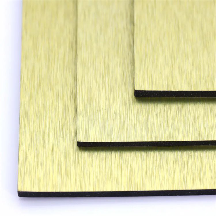 New Design Brushed Alucobond Panel