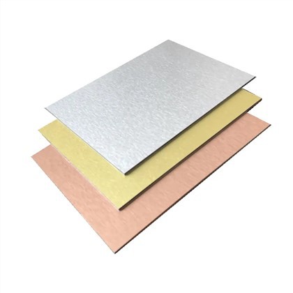 Gold Brush ACP Cladding Sheet
